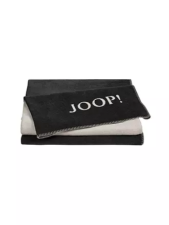 JOOP | Couverture "Uni Doubleface" 150x200cm (Ecru-Feder) | grau